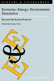 Cover of: Economy - Energy - Environment Simulation: Beyond the Kyoto Protocol (Economy & Environment)