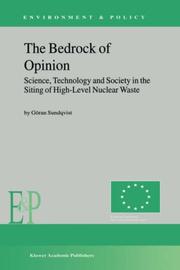 Cover of: The bedrock of opinion by Göran Sundqvist