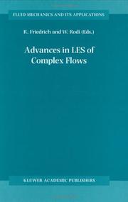 Cover of: Advances in LES of complex flows | Euromech Colloquium (412th 2000 Munich, Germany)