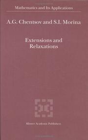 Cover of: Extensions and relaxations