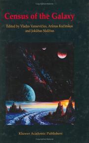 Cover of: Census of the Galaxy | 