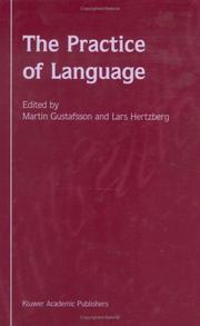 Cover of: The practice of language