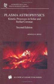 Cover of: Plasma astrophysics by A. O. Benz