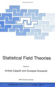 Statistical Field Theories