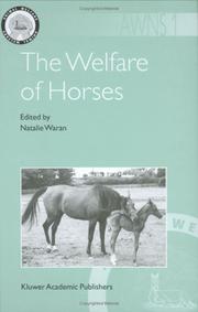 Cover of: The Welfare of Horses (Animal Welfare)