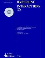 Cover of: Proceedings of the Fifth Latin American Conference on Applications of the Moessbauer Effect