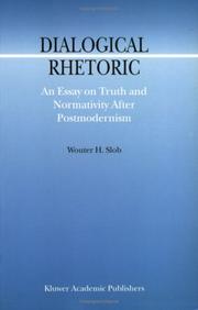 Cover of: Dialogical Rhetoric by W. Slob