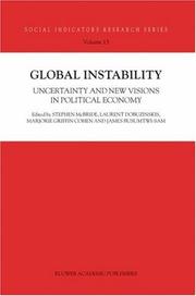 Cover of: Global Instability | 