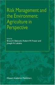 Risk Management and the Environment