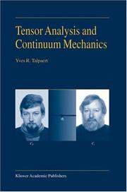 Cover of: Tensor Analysis and Continuum Mechanics