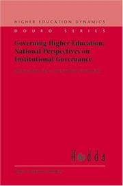 Cover of: Governing Higher Education by 