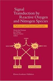 Signal transduction by reactive oxygen and nitrogen species