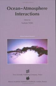 Cover of: Ocean-atmosphere interactions by edited by Yoshiaki Toba.