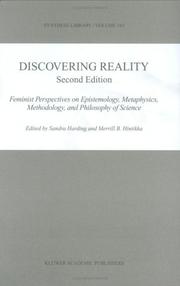 Cover of: Discovering reality by edited by Sandra Harding and Merrill B. Hintikka.