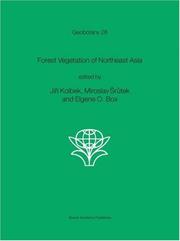 Cover of: Forest Vegetation of Northeast Asia (Geobotany) by 