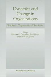 Cover of: Dynamics and change in organizations