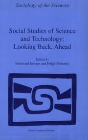 Cover of: Social Studies of Science and Technology: Looking Back, Ahead (Sociology of the Sciences Yearbook)