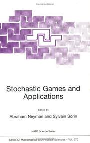 Cover of: Stochastic Games and Applications (Nato Science Series, 570)