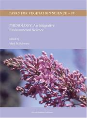 Cover of: Phenology by M.D. Schwartz