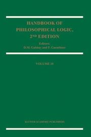 Cover of: Handbook of Philosophical Logic, Second Edition Volume 10 (Handbook of Philosophical Logic)