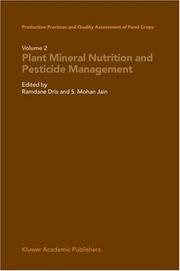 Cover of: Production Practices and Quality Assessment of Food Crops: Volume 2 by 
