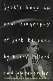 Jack's book by Barry Gifford