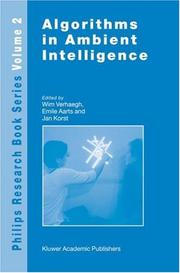 Cover of: Algorithms in ambient intelligence