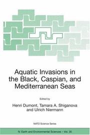 Cover of: Aquatic Invasions in the Black, Caspian, and Mediterranean Seas (Nato Science Series)