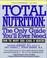 Cover of: Total Nutrition
