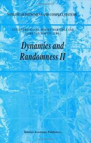 Cover of: Dynamics and Randomness II (Nonlinear Phenomena and Complex Systems)