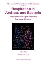 Cover of: Respiration in Archaea and Bacteria by Davide Zannoni, Davide Zannoni