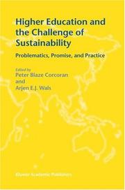 Cover of: Higher Education and the Challenge of Sustainability: Problematics, Promise, and Practice (CERC Studies in Comparative Education)