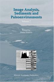 Cover of: Image Analysis, Sediments and Paleoenvironments (Developments in Paleoenvironmental Research)