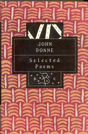 Cover of: Selected poems by John Donne