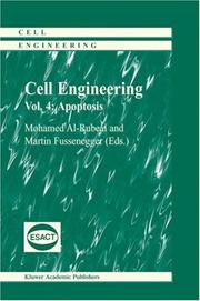 Cover of: Cell Engineering: Apoptosis (Cell Engineering)