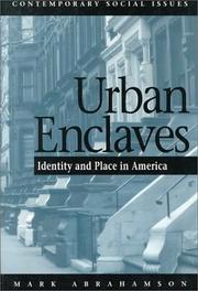 Cover of: Urban Enclaves by Mark Abrahamson