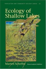 Cover of: Ecology of Shallow Lakes (Population and Community Biology Series)