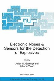 Cover of: Electronic noses & sensors for the detection of explosives