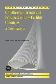 Cover of: Childbearing trends and prospects in low-fertility countries: a cohort analysis