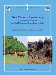 Cover of: New vistas in agroforestry by P. K. R. Nair, Louise Buck