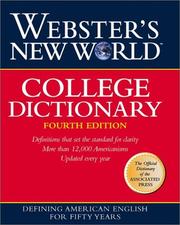 Cover of: Webster's New World College Dictionary, Indexed Fourth Edition by Michael E. Agnes