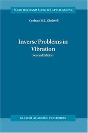 Cover of: Inverse Problems in Vibration: Second Edition (Solid Mechanics and Its Applications)