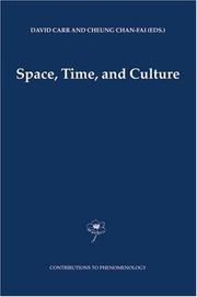 Cover of: Space, Time, and Culture by 