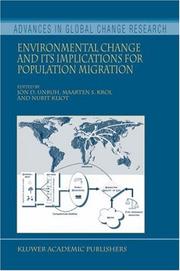Cover of: Environmental Change and its Implications for Population Migration (Advances in Global Change Research)