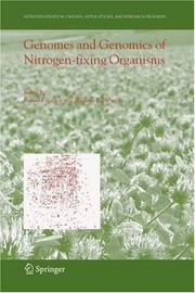 Cover of: Genomes and Genomics of Nitrogen-fixing Organisms (Nitrogen Fixation: Origins, Applications, and Research Progress)