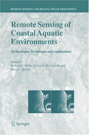 Cover of: Remote sensing of coastal aquatic environments by Richard L. Miller