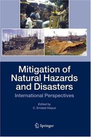 Cover of: Mitigation of Natural Hazards and Disasters: International Perspectives