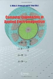 Cover of: Computer Engineering in Applied Electromagnetism