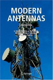 Cover of: Modern Antennas