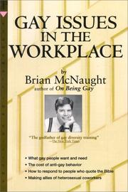 Cover of: Gay issues in the workplace by Brian McNaught